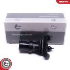 Форсунка подачі води для миття, система очищення фар