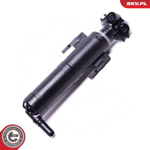 Форсунка подачі води для миття, система очищення фар