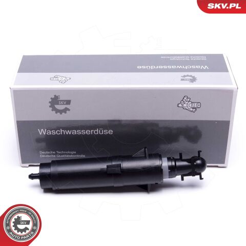 Форсунка подачі води для миття, система очищення фар