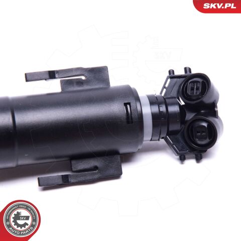 Форсунка подачі води для миття, система очищення фар