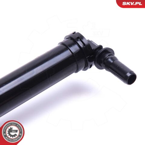 Форсунка подачі води для миття, система очищення фар