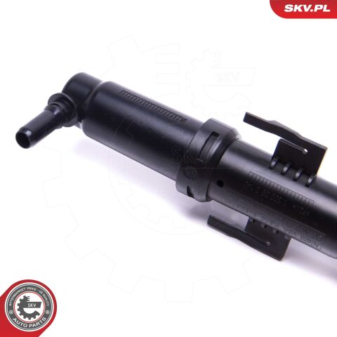 Форсунка подачі води для миття, система очищення фар