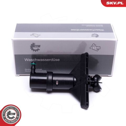 Форсунка подачі води для миття, система очищення фар