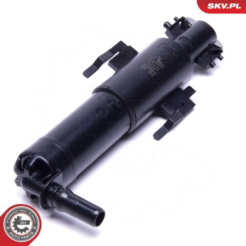 Форсунка подачі води для миття, система очищення фар