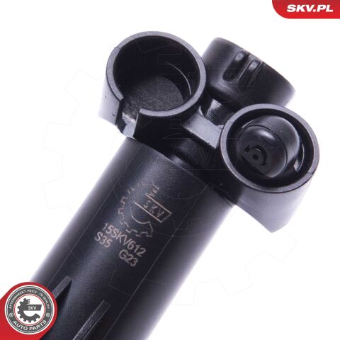 Форсунка подачі води для миття, система очищення фар