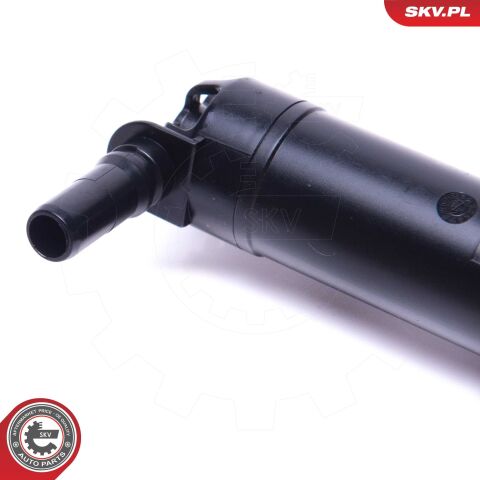 Форсунка подачі води для миття, система очищення фар