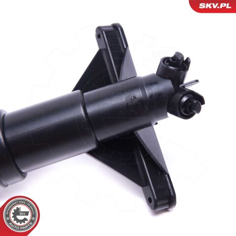 Форсунка подачі води для миття, система очищення фар