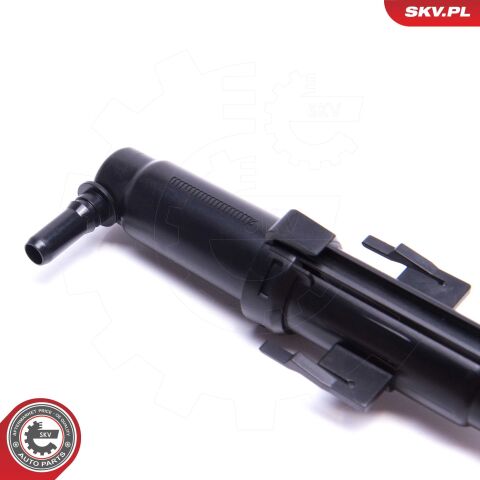 Форсунка подачі води для миття, система очищення фар