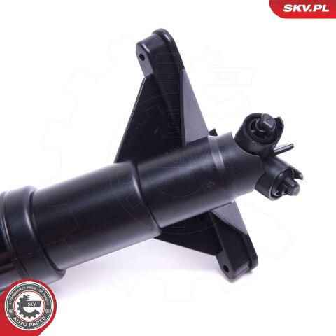 Форсунка подачі води для миття, система очищення фар