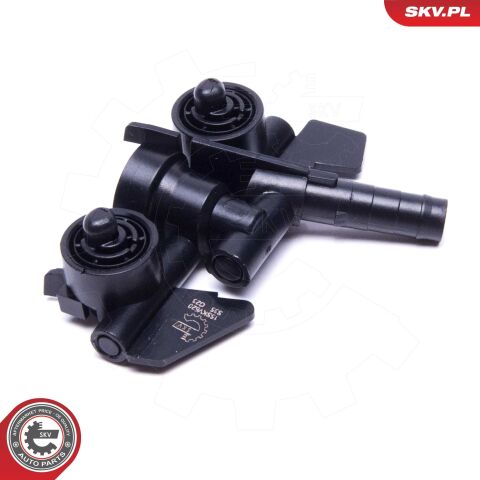 Форсунка подачі води для миття, система очищення фар