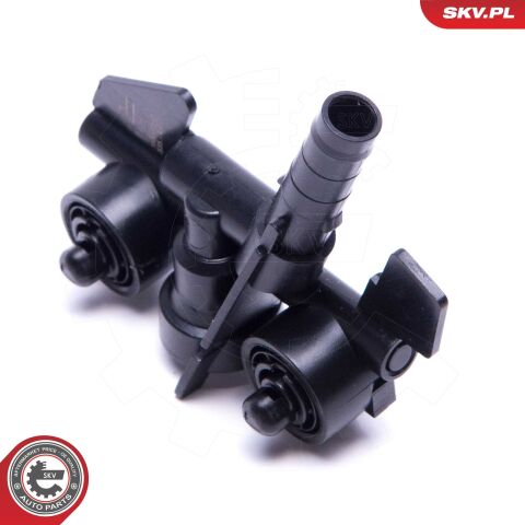 Форсунка подачі води для миття, система очищення фар