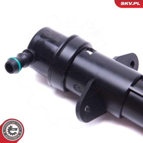 Форсунка подачі води для миття, система очищення фар