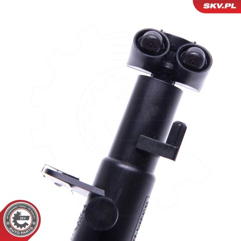 Форсунка подачі води для миття, система очищення фар