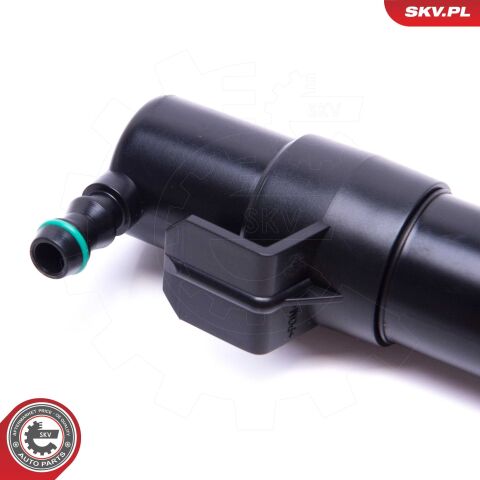 Форсунка подачі води для миття, система очищення фар