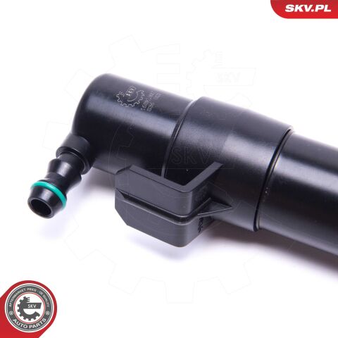 Форсунка подачі води для миття, система очищення фар