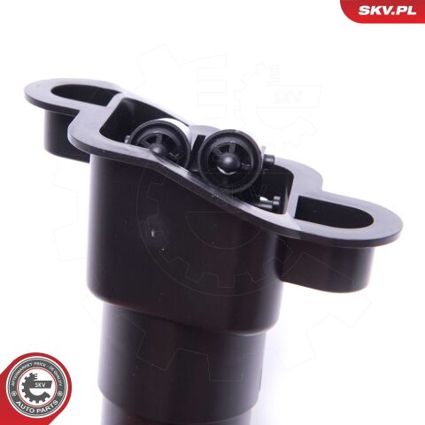 Форсунка подачі води для миття, система очищення фар