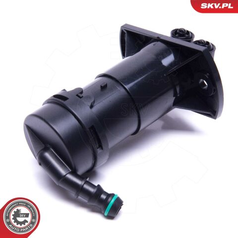 Форсунка подачі води для миття, система очищення фар