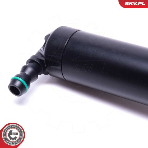 Форсунка подачі води для миття, система очищення фар