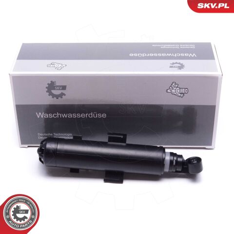 Форсунка подачі води для миття, система очищення фар