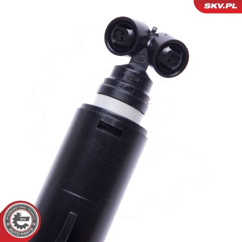 Форсунка подачі води для миття, система очищення фар