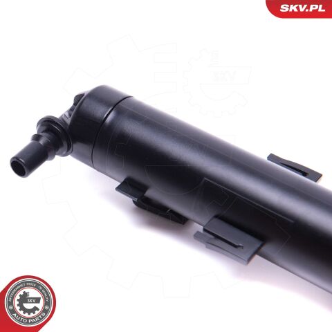 Форсунка подачі води для миття, система очищення фар