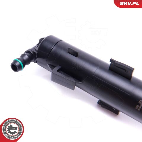 Форсунка подачі води для миття, система очищення фар