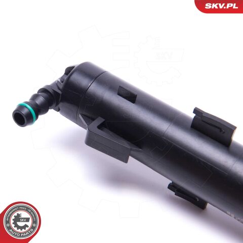 Форсунка подачі води для миття, система очищення фар