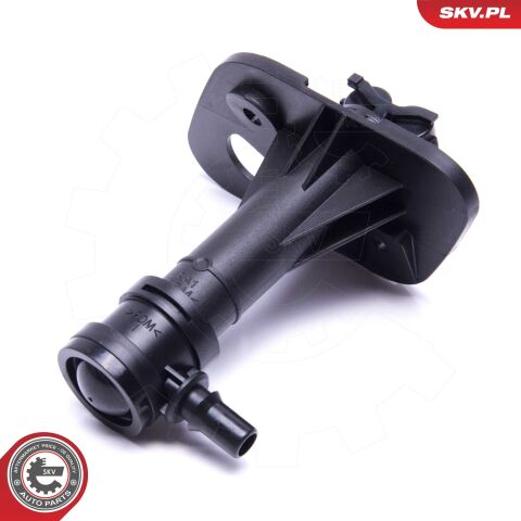 Форсунка подачі води для миття, система очищення фар