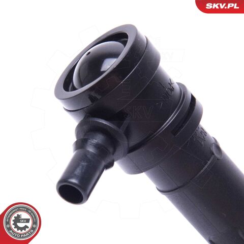 Форсунка подачі води для миття, система очищення фар