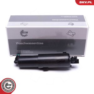 Форсунка подачі води для миття, система очищення фар