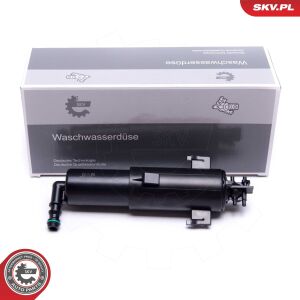 Форсунка подачі води для миття, система очищення фар