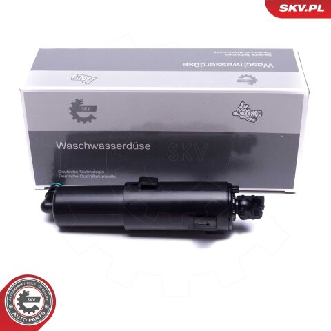 Форсунка подачі води для миття, система очищення фар