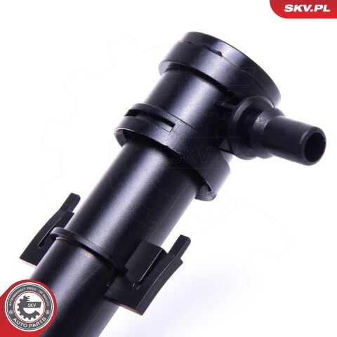 Форсунка подачі води для миття, система очищення фар