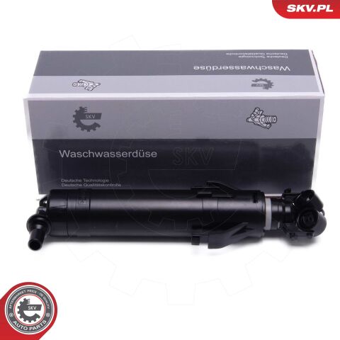 Форсунка подачі води для миття, система очищення фар