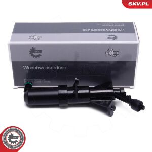 Форсунка подачі води для миття, система очищення фар