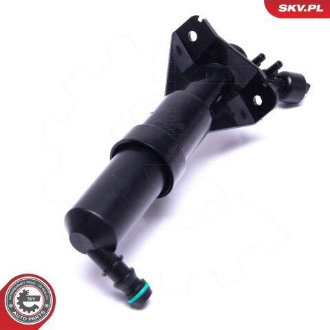 Форсунка подачі води для миття, система очищення фар