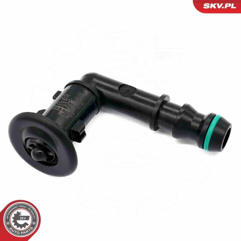 Форсунка подачі води для миття, система очищення фар