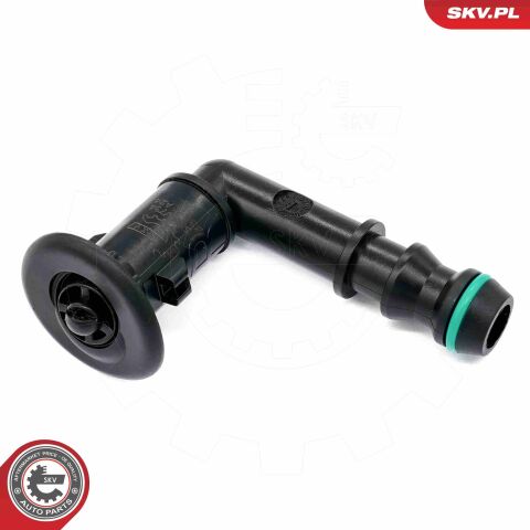 Форсунка подачі води для миття, система очищення фар