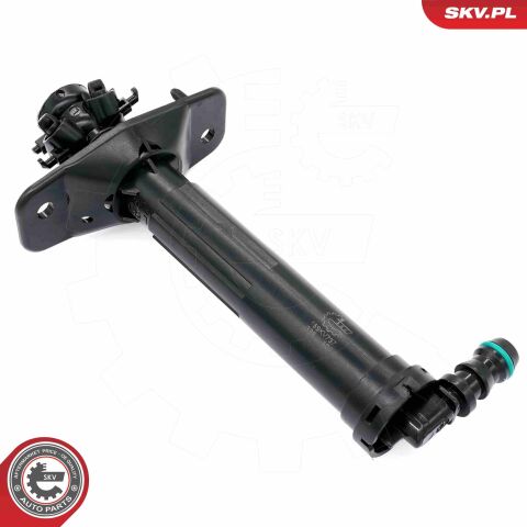 Форсунка подачі води для миття, система очищення фар