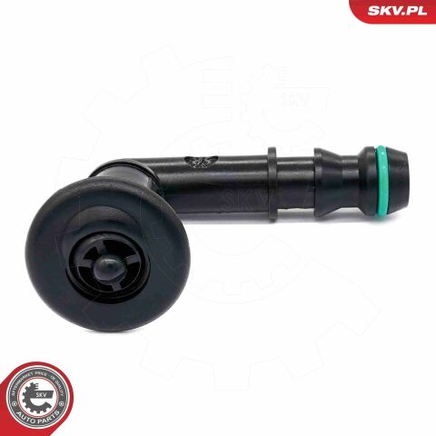 Форсунка подачі води для миття, система очищення фар