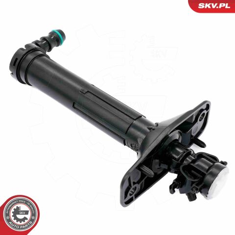 Форсунка подачі води для миття, система очищення фар