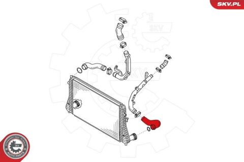 Шланг подачі наддувального повітря Шланг подачі наддувального повітря