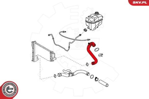 Шланг радіатора