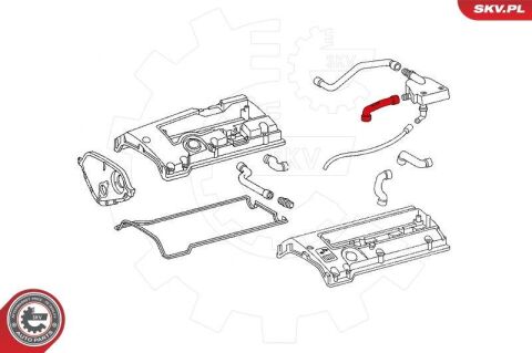Шланг, продування картера