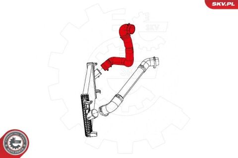 Шланг подачи наддувочного воздуха