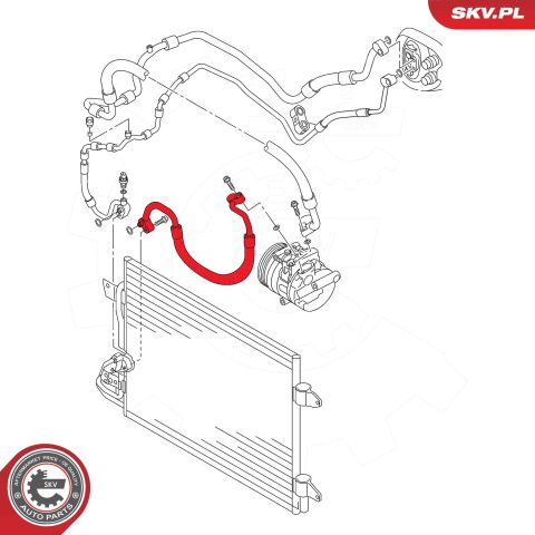 Трубопровод высокого давления, кондиционер