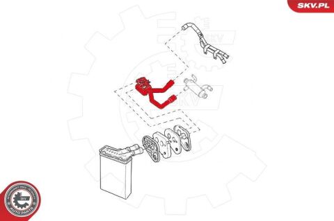 Шланг, теплообмінник (система опалення) Шланг, теплообмінник (система опалення)