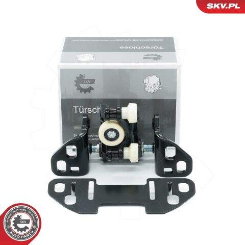 Роликова напрямна, розсувні двері