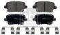 Комплект гальмівних накладок, дискове гальмо, фото 1 - интернет-магазин Auto-Mechanic