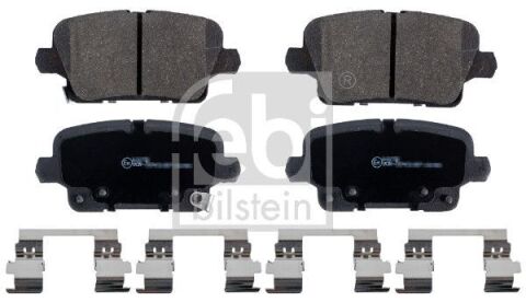 Комплект гальмівних накладок, дискове гальмо